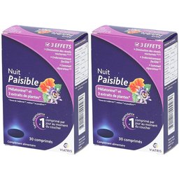 Viatris Nuit Paisible Mélatonine et Plantes