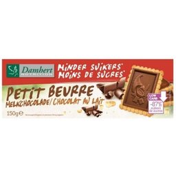 Damhert Nutrition Biscuits au Beurre et au Chocolat 125g