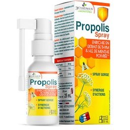3 Chênes Propolis Gorge Spray 25ml