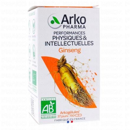 Arkogélules - Ginseng 1560 mg de racine Bio 150 gélules