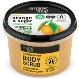 Exfoliant pour le corps à l'orange de Sicile 250ml