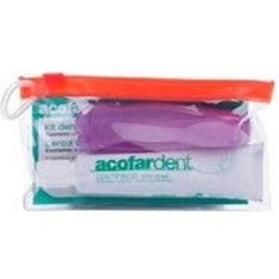 Acofardent Kit de Voyage Dentifrice Anti-caries 25 ml et Brosse à dents