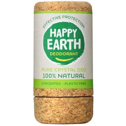Happy Earth Stick déodorant inodore 100% naturel Pure Crystal