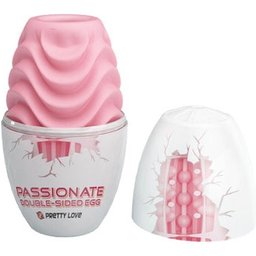 Masturbator Egg Double Sided Passionate 1ud