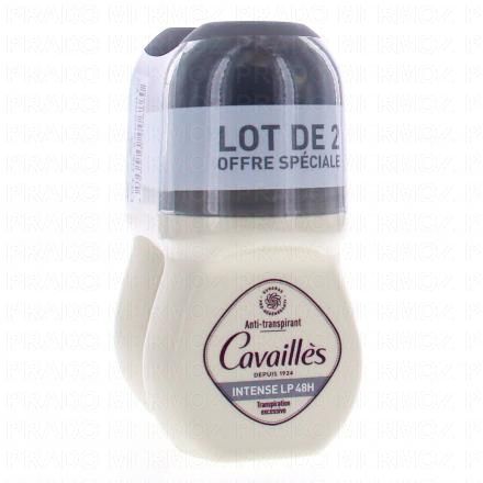 CAVAILLES Anti-transpirant Intense LP 48h 50ml lot de 2