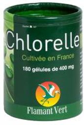 Chlorelle 180 Gélules de 400 mg - Boîte 180 gélules