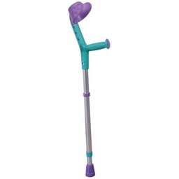 Canne anglaise enfant vert/violet 1 Unité