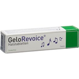 GeloRevoice® Comprimés à sucer Cassis-Menthol