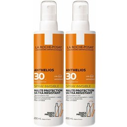 Anthelios Crème Solaire en Spray Invisible Corps Spf30 Avec Parfum 200 ml