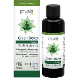 Green Detox Purifie et Nettoie Huile de Massage 100ml