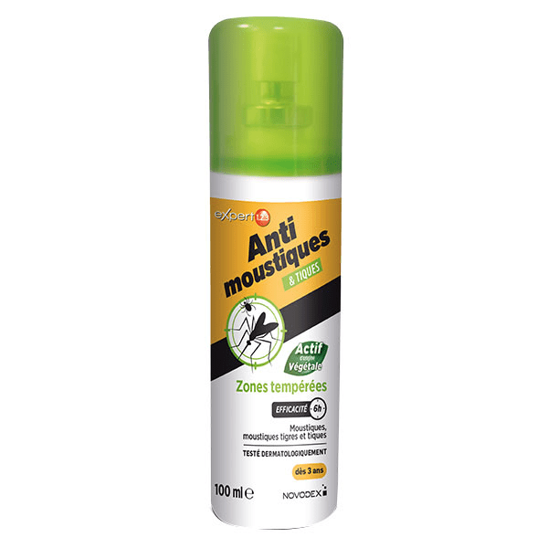 Expert 123 Anti-Moustiques et Tiques Zones Tempérées 100ml