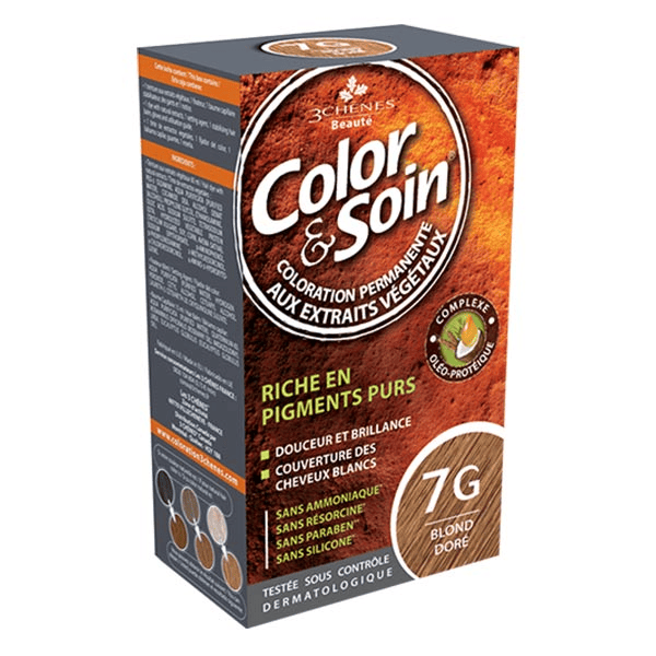 Color & Soin Coloration Permanente N°7G Blond Doré