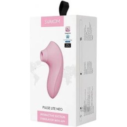 Pulse Lite Neo Interactive Suction Stimulator App Pink 1ut