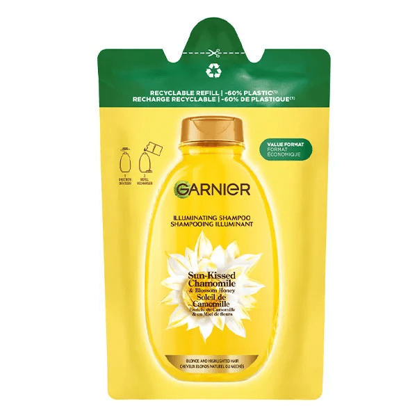Ultra Doux Soleil de Camomille Shampooing Illuminant Eco-recharge 250ml - Homme & Femme