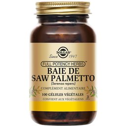 Saw Palmetto - Genito-Urinaire - Défenses immunitaires - 100 gélules végétales