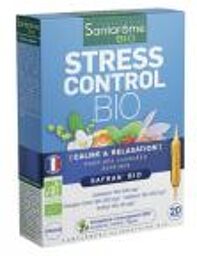 Stress Control Bio 20 Ampoules - Boîte 20 ampoules de 10 ml