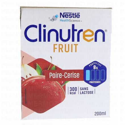 Boisson Fruit saveur Poire Cerise brique 4x200ml
