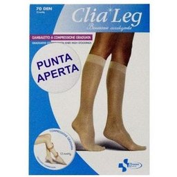 Clialeg Bas 70D Noir Taille 2 1 Paire