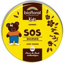 Enfants Sos Secours Gommes Bio 45 g - Boîte 45 g (environ 45 gommes)
