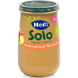 Hero Baby Solo Bœuf Jardin 190g