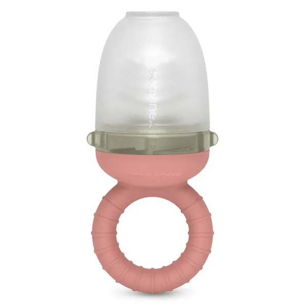 Sucette Grignoteuse Anti-Etouffement Rose