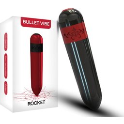 Rocket Balle Vibrante Noir 1ut