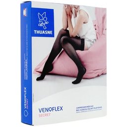 Venoflex Secret Bas Cuisse 2 G2 Chocolat T1L 1 Paire