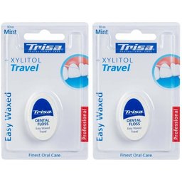 Fil Dentaire Easy Waxed Travel Menthe Xylitol 10 m