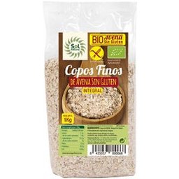 Fine Oat Flakes Gluten Free Organic 1kg