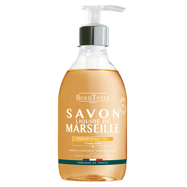Savon Liquide de Marseille Miel Vanille 300ml