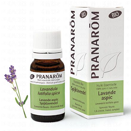 Huile essentielle de Lavande Aspic bio 10ml