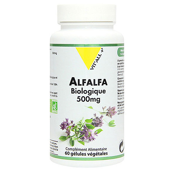Alfalfa 500mg Bio 60 gélules végétales