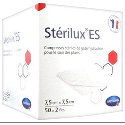 Stérilux Es Tampon de gaze stérile 10x10cm 2x25pcs