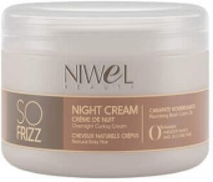 So Frizz Crème de Nuit Cheveux Naturels Crépus 250 ml - Pot 250 ml