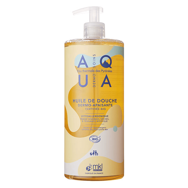 - Aqua : Huile de Douche Dermo-Apaisante BIO** 1L