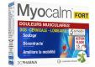 Myocalm Fort Douleurs Musculaires 15 Comprimés - Boîte