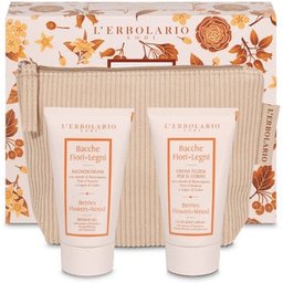 Berries Flowers Set Aubépine Blanche Gel Bain 75ml + Crème 75ml
