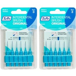 TePe® Original Brossettes interdentaires 0,6 mm Bleu