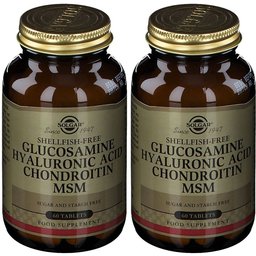 Solgar Glucosamine Hyaluronic Acid Chondroitin MSM