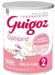 Optipro 2 Lait 2ème Âge Dès 6 Mois 780 g - Pot 780 g