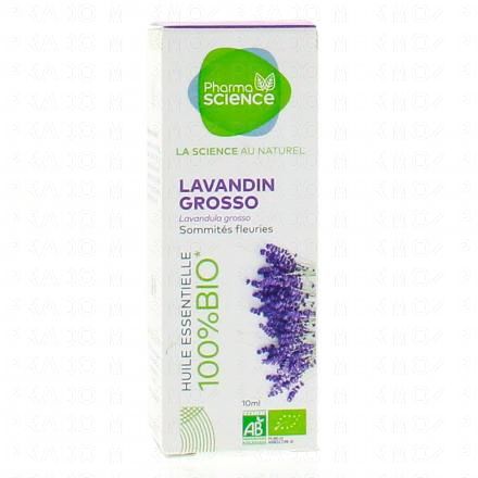 Huile essentielle de Lavandin Grosso bio flacon 10 ml