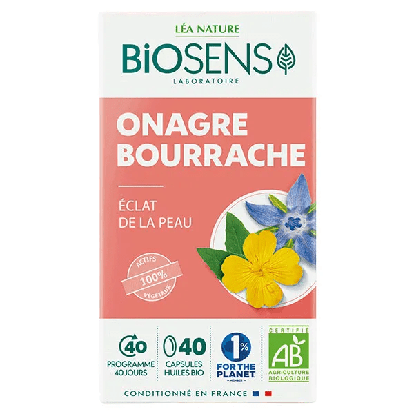 Onagre Bourrage Bio 40 capsules