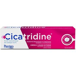 Cicatridine Crème à l’Acide Hyaluronique, Cicatrisation de la Peau et de la Zone Intime, 60g