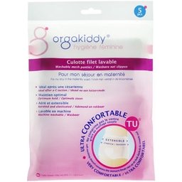 Culotte Filet Lavable Taille Unique 5 unités