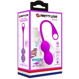 Elvira Boules Vibrantes Rechargeables Violette 1ut