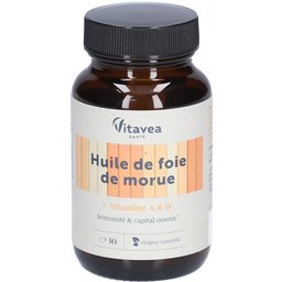 Huile de foie de morue – Vitamines A & D