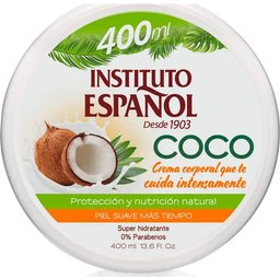Intituto Español Crème corporelle super hydratante à la noix de coco 400ml