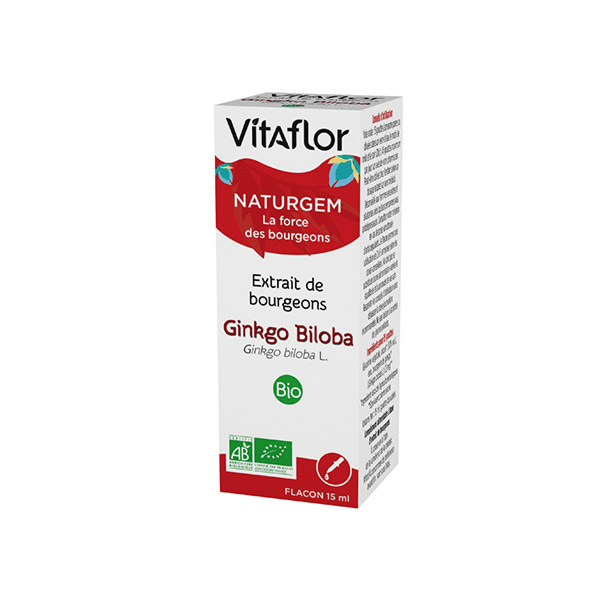 Extrait de Bourgeons Bio Ginkgo 15ml