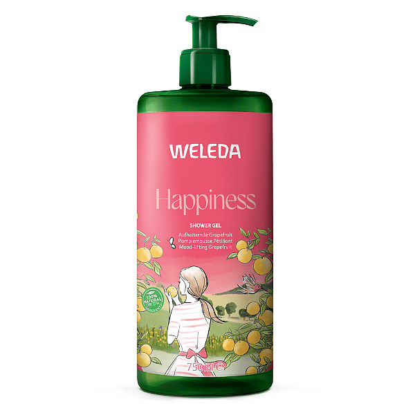 Happiness Gel Douche Pamplemousse Pétillant - Weleda