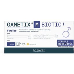 Gametix M Biotic+ – Fertilité masculine et qualité des spermatozoïdes